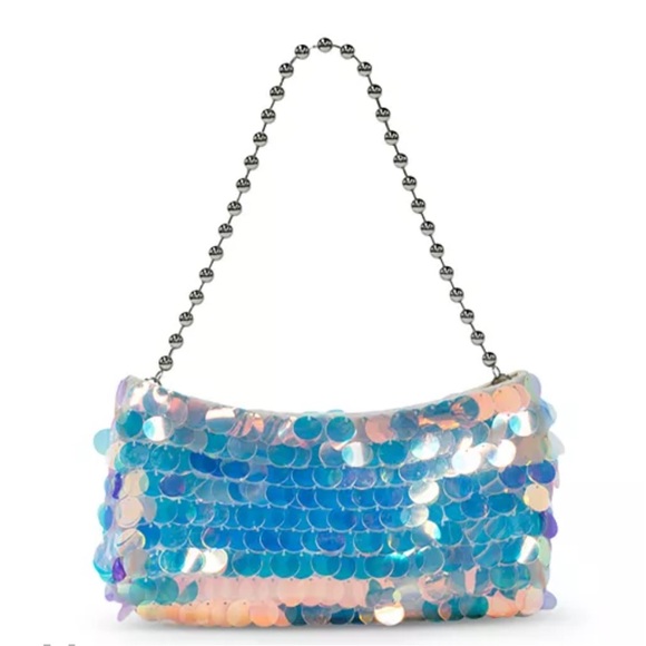 Liselle Kiss Handbags - LISELLE KISS Chelsea Ball Chain Shoulder Bag